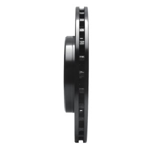 Mercedes-Benz C280 Brake Rotor (1) - Front Right - R1 Concepts - Drilled & Slotted - Black - `96-`15